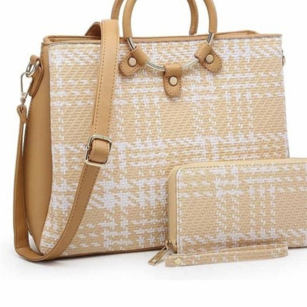 Handbag and wallet combo